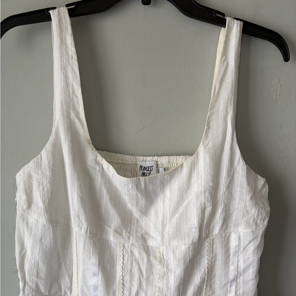 NWOT Lorinda Maxi Dress White - Picture 5 of 9